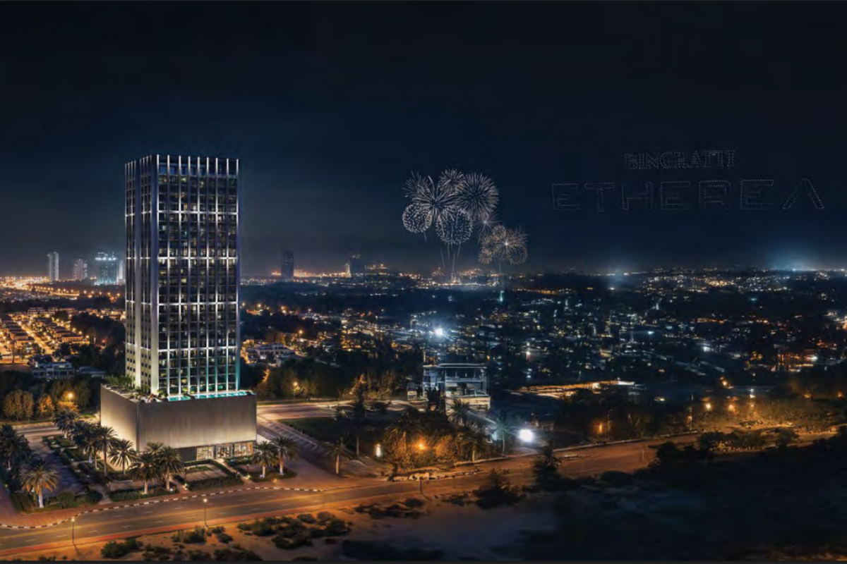 Binghatti Etherea, Jumeirah Village Circle. Where Architectural Artistry Meets Grounded Luxury - Exclusive Links