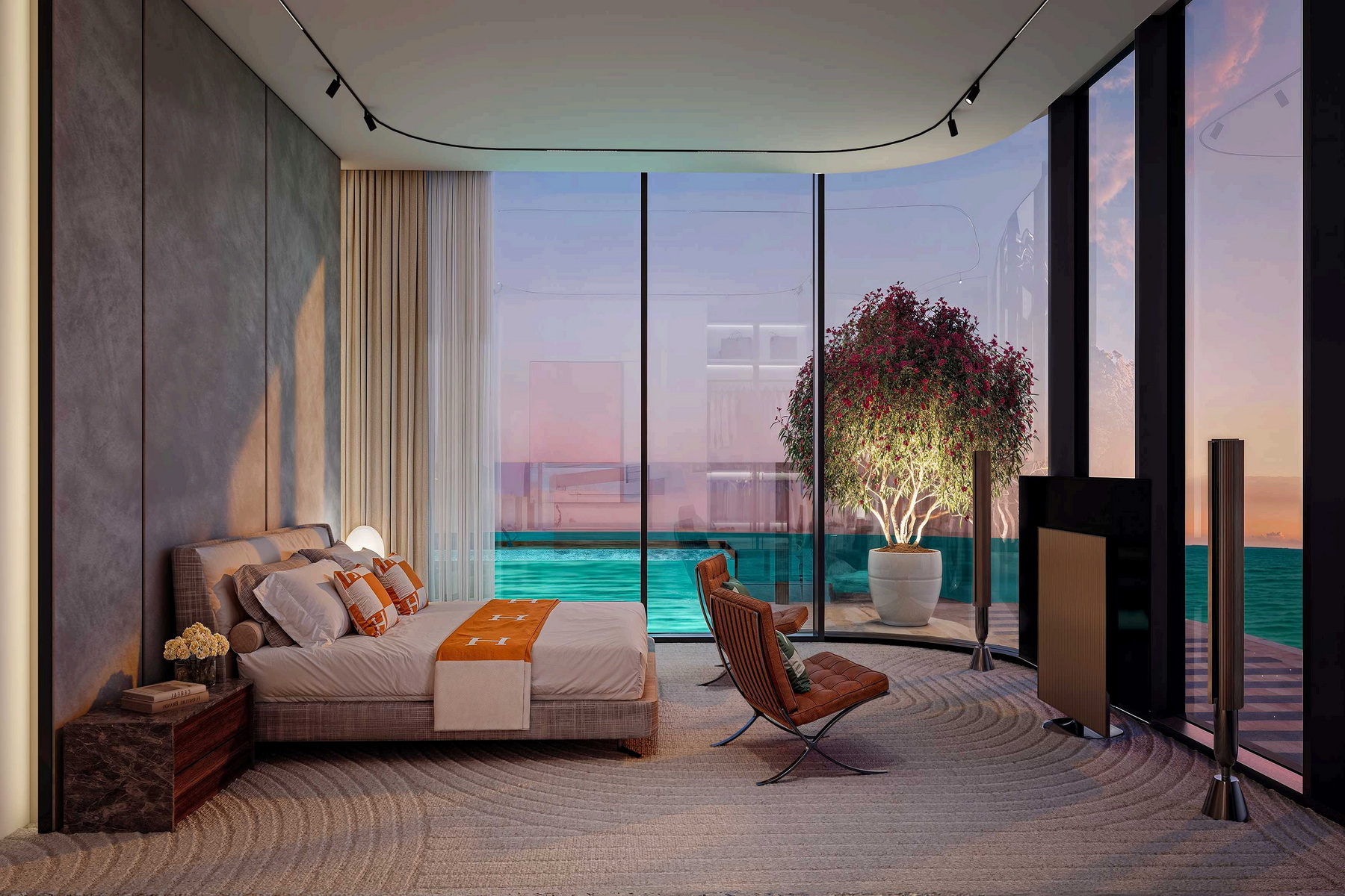 Low Floor | Sea and Burj Khalifa View | 3 Bedroom - Exclusive Links