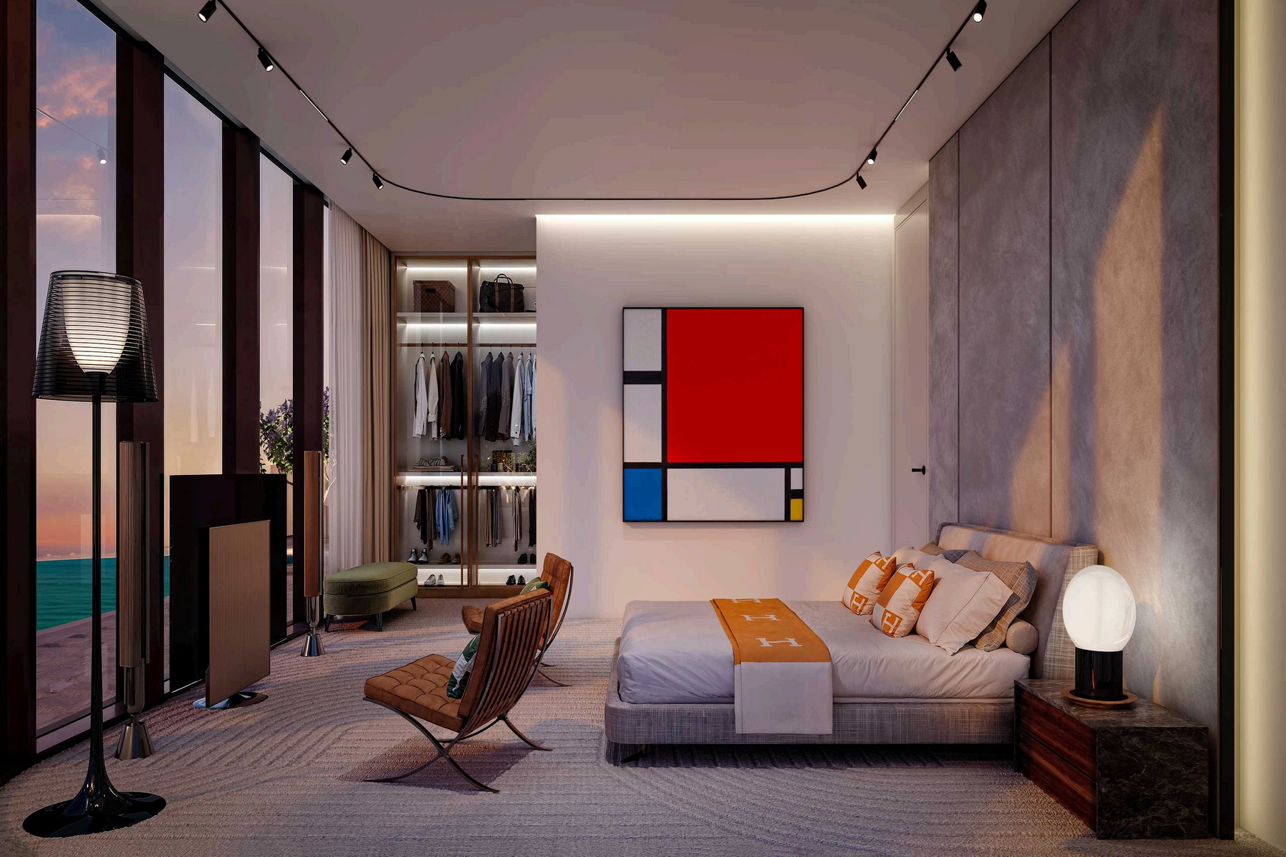 Low Floor | Sea and Burj Khalifa View | 3 Bedroom - Exclusive Links