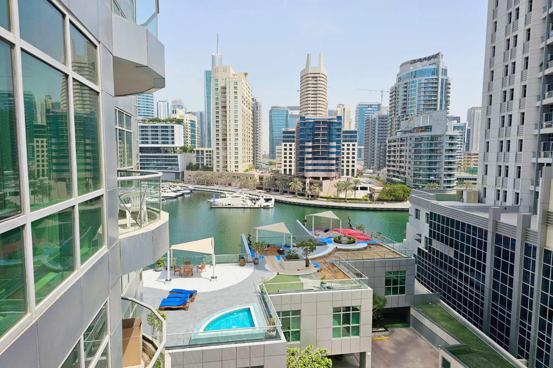 Bright Unit | Pool/Marina View | Unfurnished - Exclusive Links